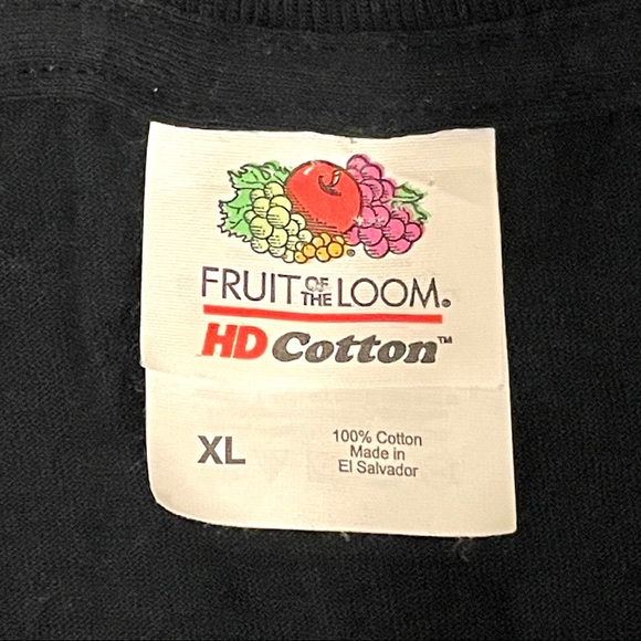 Fruit of the Loom HD Cotton Skull Rose Lady Sz XL - Picture 3 of 4